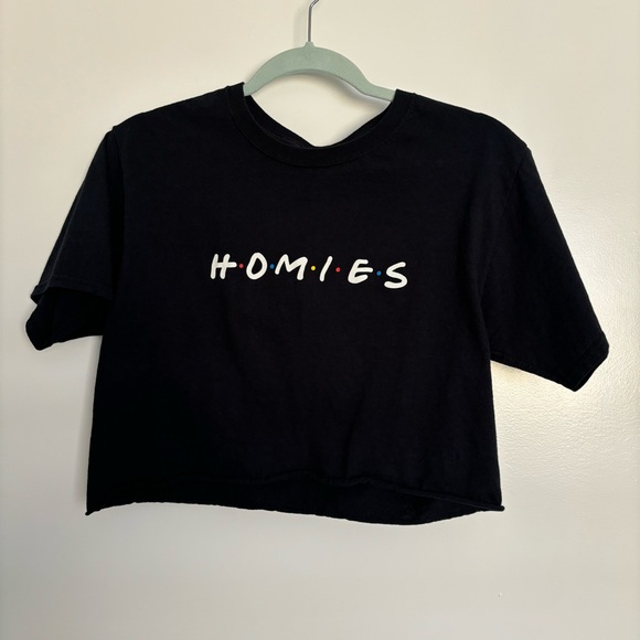 Homies (Friends) Cropped T-Shirt - Picture 2 of 3